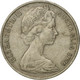 Monnaie, Australie, Elizabeth II, 20 Cents, 1976, Melbourne, TB, Copper-nickel - 1855-1910 Monnaie De Commerce