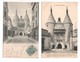 54 - NANCY . PORTE DE LA CRAFFE . 2 CARTES POSTALES - Réf. N°19575 - - Nancy