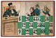 C1900 - Lithographie Glacée - 5 Planches De Loto - Thème : Au Tribunal - Juges - Avocats - Justice - 7 Scans - Oud Speelgoed