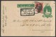 1917 Turkey Postally Travelled Censored Mail Postal Cards (4 Pieces) - Lettres & Documents