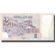 Billet, Singapour, 2 Dollars, Undated (1999), KM:38, TTB - Singapur