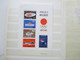 Delcampe - Album Japan Ab Klassik - 1990er Jahre Mit Ca. 550 Marken + 2 Blocks! Überwiegend Gestempelt! Fundgrube??!! Motivmarken - Sammlungen (im Alben)