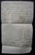 Preuilly 1830, Marque Sur Document De La Poste, Feuille De Route Pour Le Coursier Pour Loches ? (Preuilly Sur Claise) - 1801-1848: Précurseurs XIX