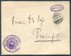 1902 Switzerland Justiz & Polizei Amtlich / Police Official Cover Zurich - Frauenfeld - Postmark Collection