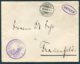 1902 Switzerland Justiz & Polizei Amtlich / Police Official Cover Neuchatel - Frauenfeld - Postmark Collection