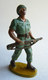 Figurine Guilbert ARMEE MODERNE SOLDAT  Fusil Devant  60's Pas Starlux Clairet Cyrnos, - Militaires