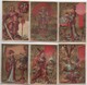 6 Chromos à Fond Doré/Tapioca Universel / Personnages Japonais Ou Chinois ? /Vers 1885-1895  IMA537 - Autres & Non Classés