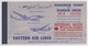 EASTERN  AIR LINES PASSENGER TICKET AND BAGGAGE CHECK 1953 - Tickets