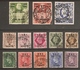 BOIC - ERITREA 1948 - 1949 SET SG E1/E12 FINE USED Cat £70 - Other & Unclassified