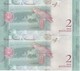 PAREJA CORRELATIVA DE VENEZUELA DE 2 BOLIVARES DEL 15 DE ENERO DEL AÑO 2018 SIN CIRCULAR-UNCIRCULATED -LORO-PARROT - Venezuela