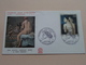 Jean, Auguste, Dominique INGRES " La Petite Bagneuse " : 9 Sept 1967 Montauban ( Voir Photo ) FDC N° 614 ! - 1960-1969