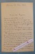 L.A.S 1912 M. MILHE POUTINGON à Cannes - Lausanne Fribourg - Lettre Autographe - Personnalité à Identifier - Autres & Non Classés
