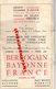 64- BAYONNE BIARRITZ- RARE PROGRAMME 15 AOUT 1954-CORRIDA ANTONIO ORDONEZ-CESAR GIRON-CARLOS CORPAS-URQUIJO MURUBE- - Programas