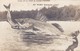 TWO AT TIME IS A GOOD FISHING. PORT ROWAN, ONT. CIRCULEE PORT ROWAN TO NEW YOR 1921. STAMP A PAIR- BLEUP - Andere & Zonder Classificatie