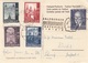 ÖSTERREICH 1948 - 5 Fach Frankierung (Ank933+935+936+937+995) Auf Ak W.A.Mozart, Gel.1953 - Briefe U. Dokumente