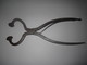 Pre 1940 ESTONIA, VINTAGE HAND FORGED SUGAR TONGS - Sucres