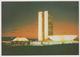 BRASIL - BRASILIA - Vista Noturna Do Congresso Nacional - Ed. Mercator N° 14 - Brasilia