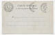 (RECTO / VERSO) MONTE CARLO EN 1902 - N° 627 - FACADE DU THEATRE - BEAU CACHET - CPA - Teatro D'opera