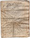 Acte Notarial Notaire Fouquet De La Tour Vente Briouze Manuscrit Sur Parchemin Cachet Généralité D'Alençon 6 Pages 1775 - Manuscripts