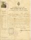 ESPAGNE CONSUL ESPANA EN BURDEOS 1916 CONCEDE LIBRE. CACHET COMMISSAIRE SPECIAL GIRONDE - Documents