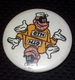 TH Rapetous Badge Button - Groupe De Punk Français De Montpellier Année 80 Vintage  - Badge épingle Diam 25 Mm - Objets Dérivés