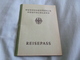 1954 Germany Reisepass Passport Issued Berlin Steglitz, With Fiscals, No Visas - Historical Documents