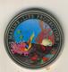Rebublic Of Palau, 1 Dollar, Farbmünze,stgl.,1994, Marine-Life-Protection  (54011) - Palau