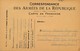 CPA - Themes - Militaria - France -  Correspondance Des Armées De La République - Autres & Non Classés