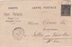 Carte Commerciale 1895 / Ciments Henri PORTERET / 01 Tenay / 38 Grenoble / Timbre Sage 103 - Other & Unclassified