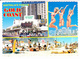 GOLD COAST (Australie, Queensland) La Côte D'Or, Fameuse Australie, Paradise Center, Pin-up, Plage, Ed. ? 1980 Environ - Gold Coast