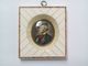 Tres Beau Portrait Miniature Main - Richard Wagner - Carde Incrusté D Ivoire - Other & Unclassified