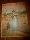 édit. Origine 1895 Rare Plaque Publicitaire Du FIGARO ILLUSTRÉ 52cm X 32cm :Litho: Dans Les Blés, Signé Outin - Plaques En Carton
