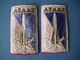 LOT 2 INSIGNES / ECOLE APPLICATION ARTILLERIE SOL-AIR / EAA SA / ORIGINAUX - Ecussons Tissu