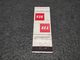 ANTIQUE MATCHBOX MATCHES LABEL ADVERTISING BEA AIRLINES ENGLAND - Matchboxes