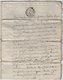 VP13.290 - Cachet Généralité De POITIERS - SAINT MAIXENT - Acte De 1755 à Déchiffrer - Cachets Généralité