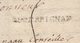 PYRENEES ORIENTALES: Pli De PERPIGNAN De 1734 En Port Du Avec Marque Linéaire DEPERPIGNAN Pour NARBONNE - 1701-1800: Précurseurs XVIII