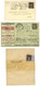 Delcampe - Lot De 50 Lettres + 3 Fragments Avec Type Sage Et Timbres-Taxes. - B / TB. - 1859-1959 Storia Postale