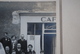 Delcampe - Ancienne Photographie Mariage Devanture Café LEMASSON à Loué ? Photographe Reigneau à Loué Sarthe No CPA - Otros & Sin Clasificación