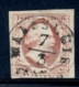 Nederland - 1e Emissie - 10 Cent Willem III, Franco Stempel MAASSLUIS - Gebraucht