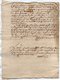 VP13.310 - Cachet Généralité De LIMOGES - RUELLE - Acte De 1774 Sentence Reformation Des Eaux & Fôrets De Cette Province - Matasellos Generales