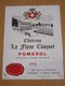 ETIQUETTE DE VIN POMEROL CHATEAU LA FLEUR CLOQUET 1978 - Bordeaux