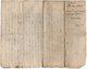 VP13.318 - Cachet Généralité POITIERS - SAINT MAIXENT - Acte De 1777 - Bail Mrs Ch. ANDOUET & GUERIN à CHERVEUX - Seals Of Generality