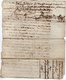 VP13.319 - Cachet Généralité POITIERS - Acte De 1781 - Entre Mrs ANDOUET à CHERVEUX & Louis ?? - Cachets Généralité