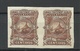 EL SALVADOR 1891 Michel 37 ESSAY Plate Color PROOF As Pair (*) - El Salvador