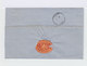 Sur Lettre Helvetia Assise 25 C Vert Jaune . CAD Genève 1877. CAD Destination Crest. (812) - Postmark Collection