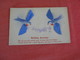 Birds Wings Made From Ribbons-- Birthday Greetings  Thick Stock  Ref 3071 - Vogels