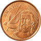 Monnaie, Brésil, 5 Centavos, 2010, TTB, Copper Plated Steel, KM:648 - Brésil