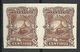 EL SALVADOR 1891 Michel 37 ESSAY Plate Color PROOF As Pair (*) - El Salvador