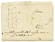 An 13 Cachet Rare DEB.e D' Asti Au Verso D'une Lettre De DUNKERQUE Avec Magnifique Entête Illustrée FLOTILLE DE DUNKERQU - 1792-1815: Départements Conquis