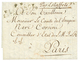 1813 Cachet Rare P.P / FLORENCE / ESTAFFETTE Sur Lettre Avec Texte Pour Mr CORSINI à PARIS. TTB. - 1792-1815: Dipartimenti Conquistati